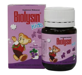 Suplemen Kesehatan BIOLYSIN KIDS BLACKCURRANT 1 biolysin_kids_blackcurrant_002