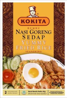 Bumbu Nasi Goreng KOKITA BUMBU NASI GORENG SEDAP 60 GR 1 bng_sedap_60g