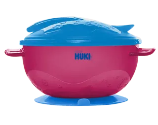 Baby Care Bowl Suction 1 bowl_w_spoon_only_merah_tutup_biru_copy
