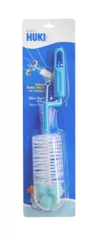 ROTARY BOTTLE&NIPPLE BRUSH W/SPONGE 1