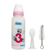 WEANING BOTTLE W SPOON 9 OZ 260ml PINK