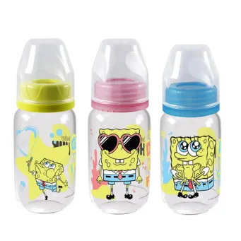 Botol PP SP Round 120 ml SO - Edisi Spongebob 1