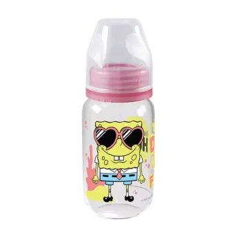 Botol PP SP Round 120 ml SO - Edisi Spongebob 3