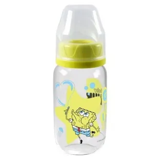 Botol Bayi Botol PP SP Round 120 ml SO - Edisi Spongebob 4 ci0330_spongebob_yellow