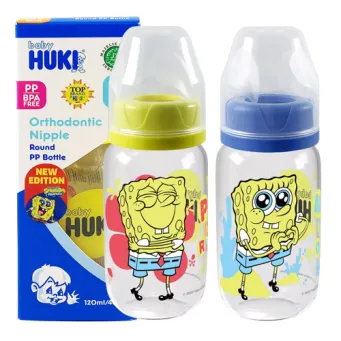 Huki Btl PP BP Caracter A 120 ml - Edisi Sponge Bob 1