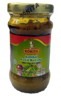 Kecap, Sambal & Saos SAMBAL RAWIT BAWANG 200 GR 1 kokita_sambal_rawit_bawang_200gr_pcs