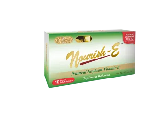 Perawatan Wajah NOURISH-E 400 IU CAPLET @10 1 nourish_e_400iu_10_caplet