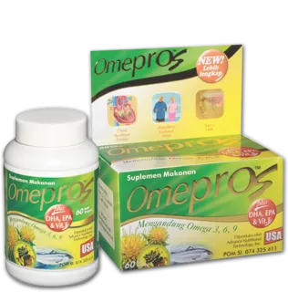 Suplemen Kesehatan OMEPROS SOFT CAPSULE @60 1 ome_60s