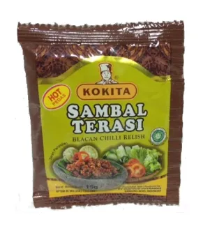 SAMBAL TERASI (15 GR X 10) 1