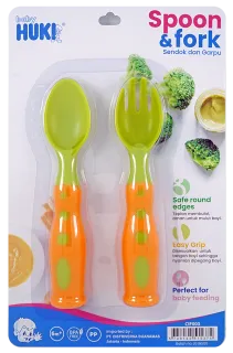 Baby Care Spoon and Fork Set 2 spoon_fork__orange_copy